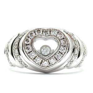 Chopard Ring Happy Diamond Natural Diamond Gold 1323724